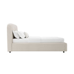 Manhattan Flair - Rounded Upholstered Bed