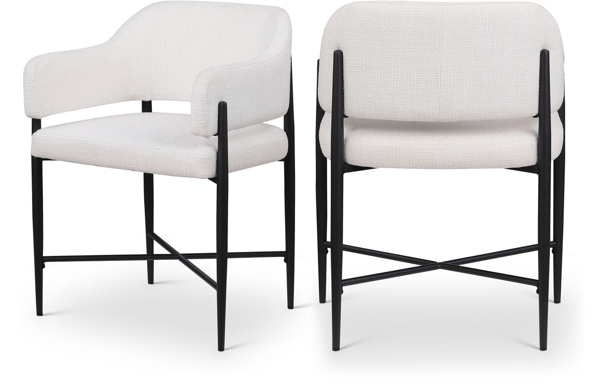 Dame - Fabric Upholstered Dining Chair (Set of 2)