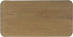 Cazari - Oak Wood And Iron Table