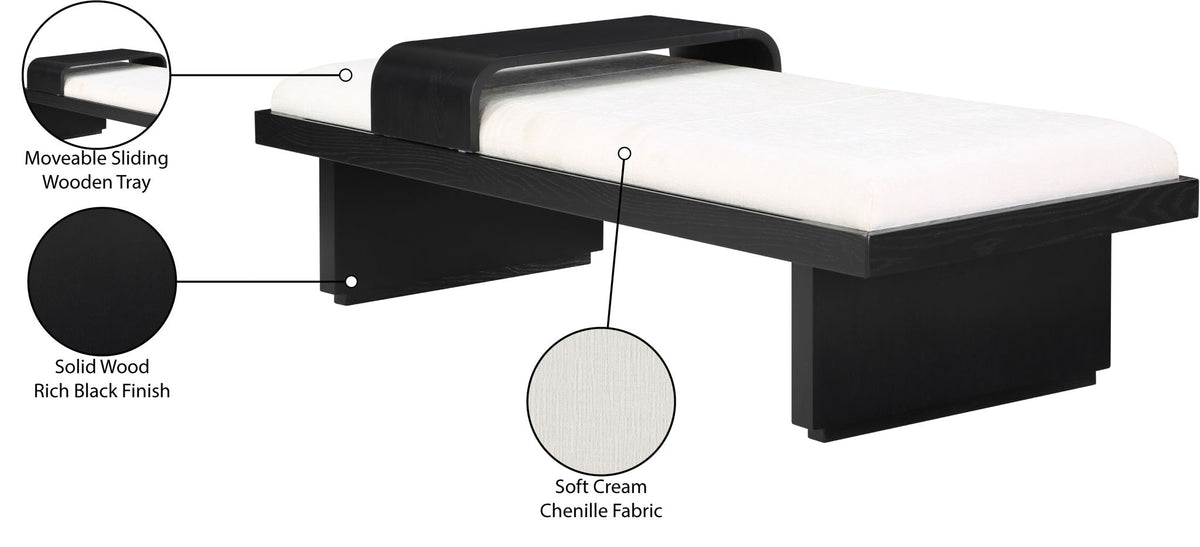 Arlington - Bench - Black Base