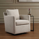 Tisdell - Swivel/Glider Chair - Cream