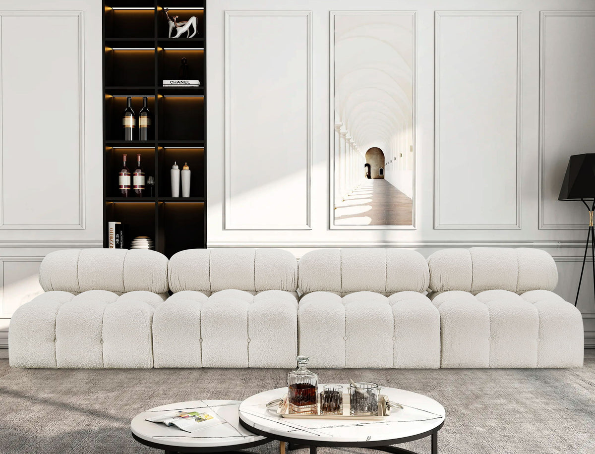 Ames - 4 Seat Modular Armless Sofa