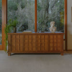 Enya - Sideboard - Red / Oak