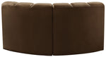 Arc - Velvet 2 Piece Modular Sofa
