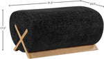 Akira - Fabric Ottoman