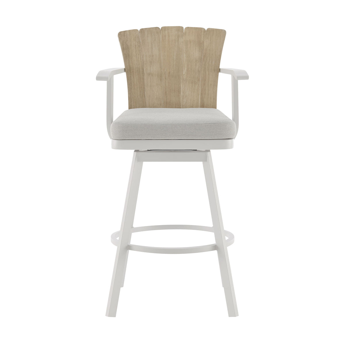 Hazel - Outdoor Patio Swivel Bar Stool