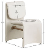 Slique - Performance Fabric Upholstered Dining Chair (Set of 2)