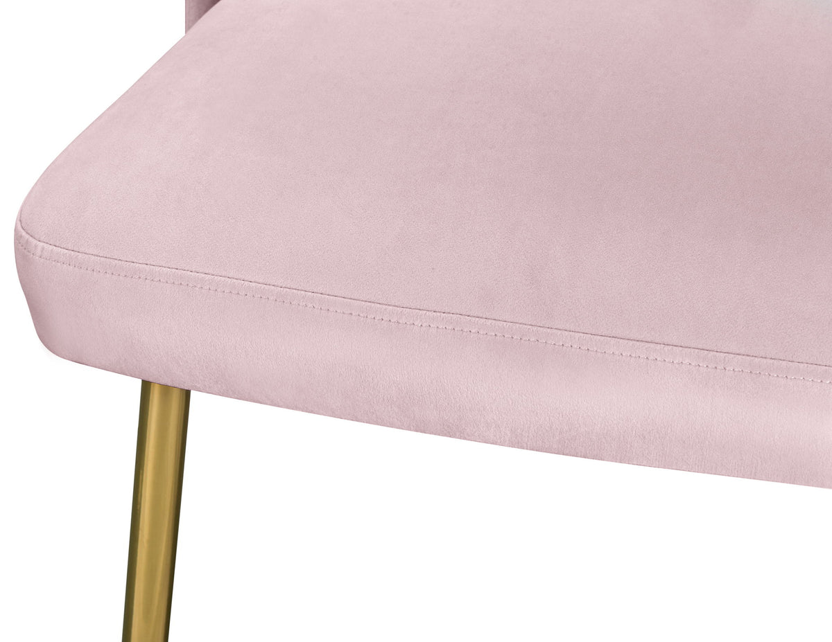 Logan - Dining Chair (Set of 2) - Gold Legs