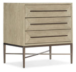 Cascade - 3-Drawer Nightstand - Light Brown