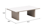 Seaborn - Coffee Table - White