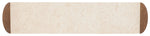 Eleana - Marble Top Console Table - Medium Wood / Beige