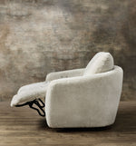 CC - Bonnie Swivel Chair With Power Footrest - White