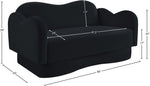 Bloom - Velvet Loveseat