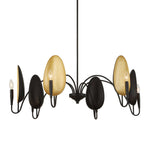 Warwick - 6 Light Chandelier - Matte Black