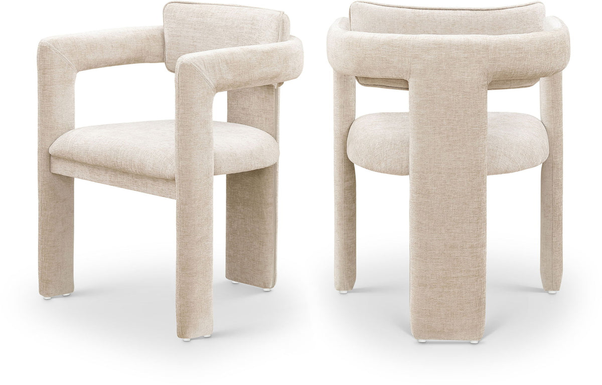 Brenda - Chenille  Dining Chair (Set of 2)