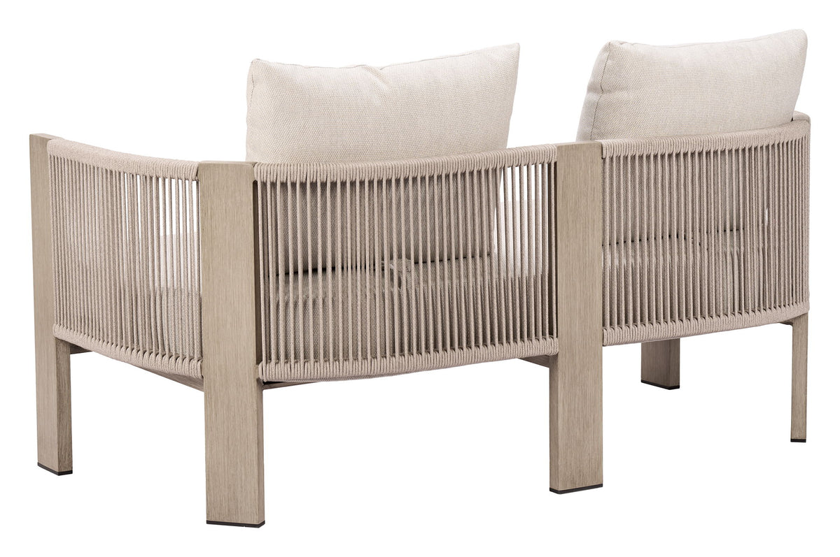 Sunlit Springs - Sofa - Gray / Light Brown