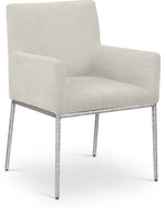 Reeves - Dining Chair With Silver Legs (Set of 2)