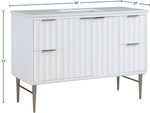 Modernist - Bathroom Vanity With Chrome Legs