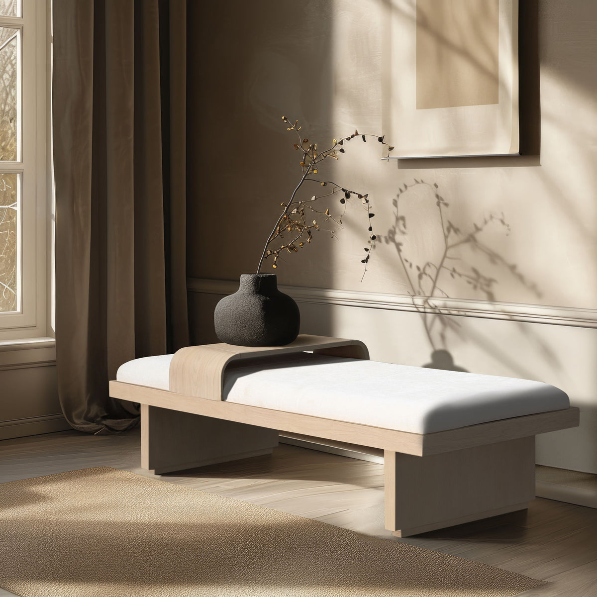 Arlington - Bench - Natural Base