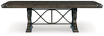 Maylee - Dining Extension Table - Dark Brown