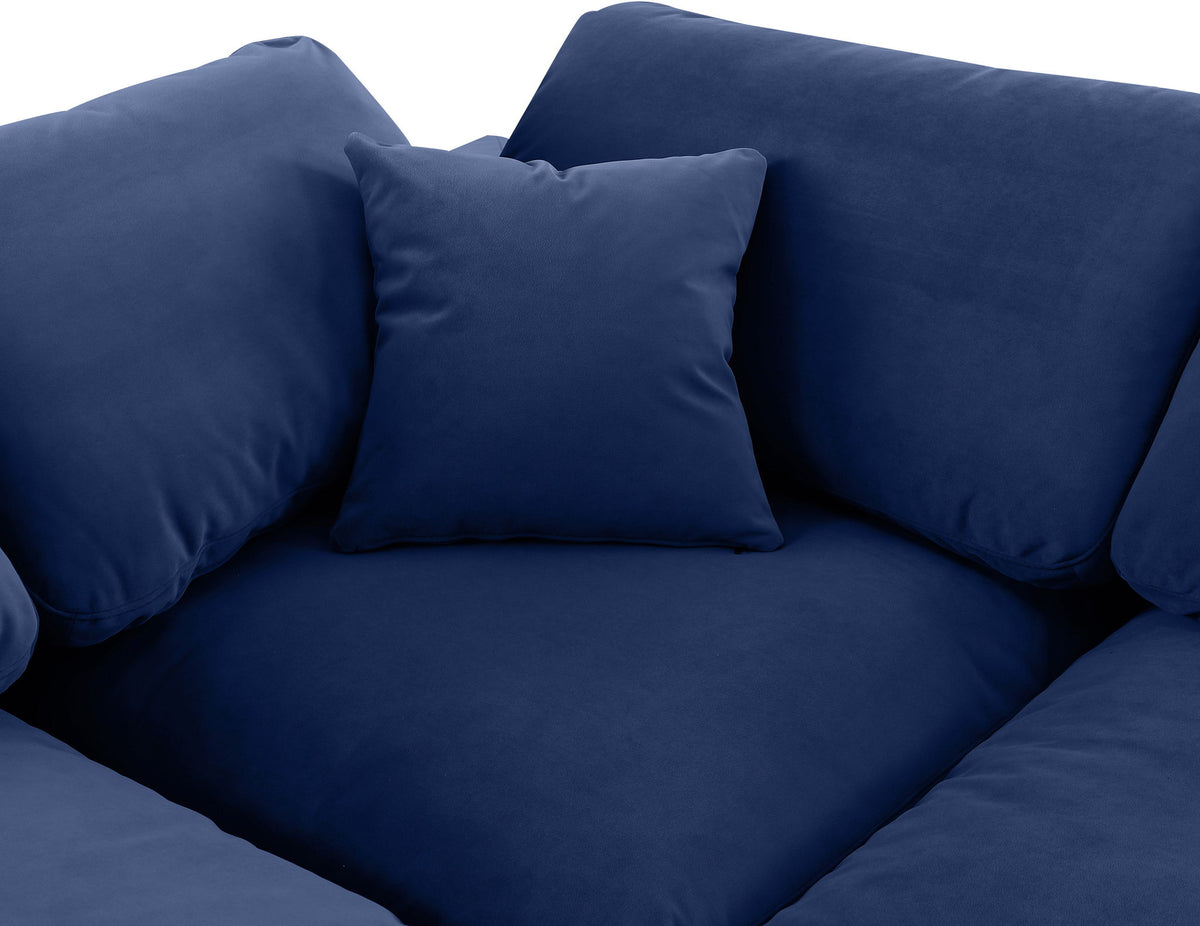 Comfy - Velvet Modular Sofa 4 Seats