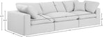 Comfy - Linen Modular Sofa 3 Seats