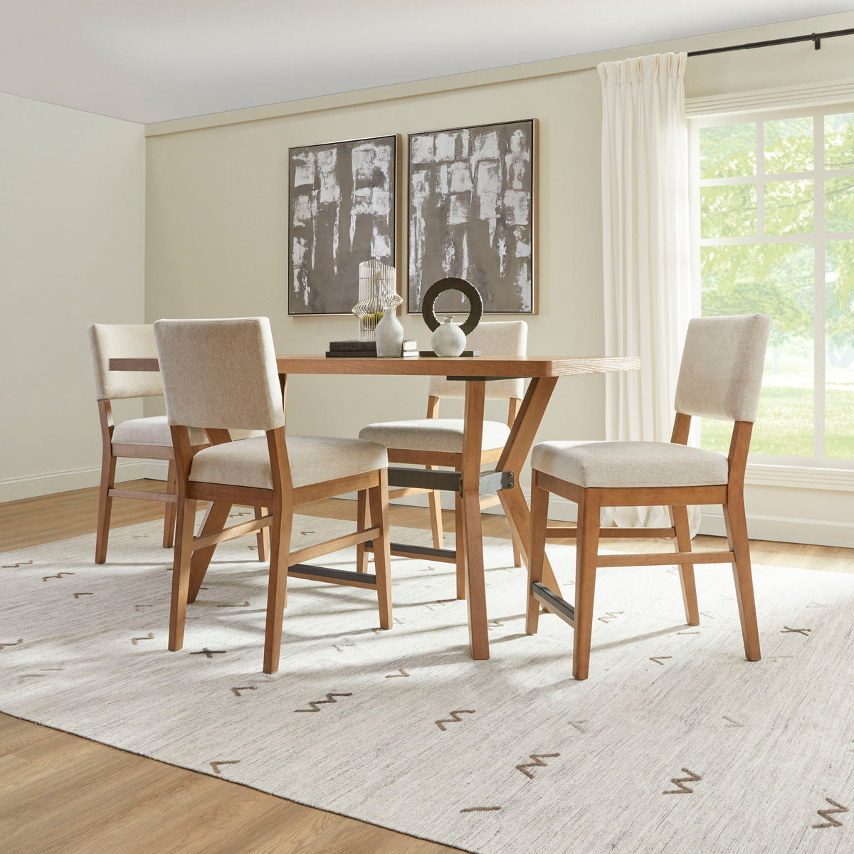 Millwork - Friendship Table - Light Brown