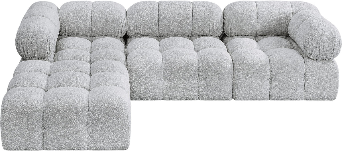 Ames - 4 Piece Fabric Modular Sectional