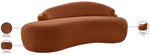 Caspian - Chenille Fabric Upholstered Loveseat