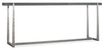Chapman - Mixed Media Console Table - Silver