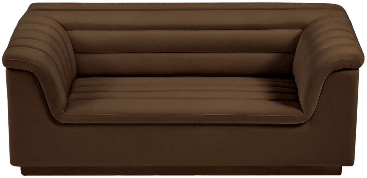 Cascade - Velvet Loveseat