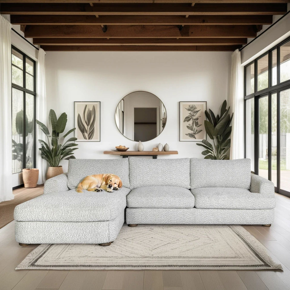 Reid - Rectangular Sectional Sofa