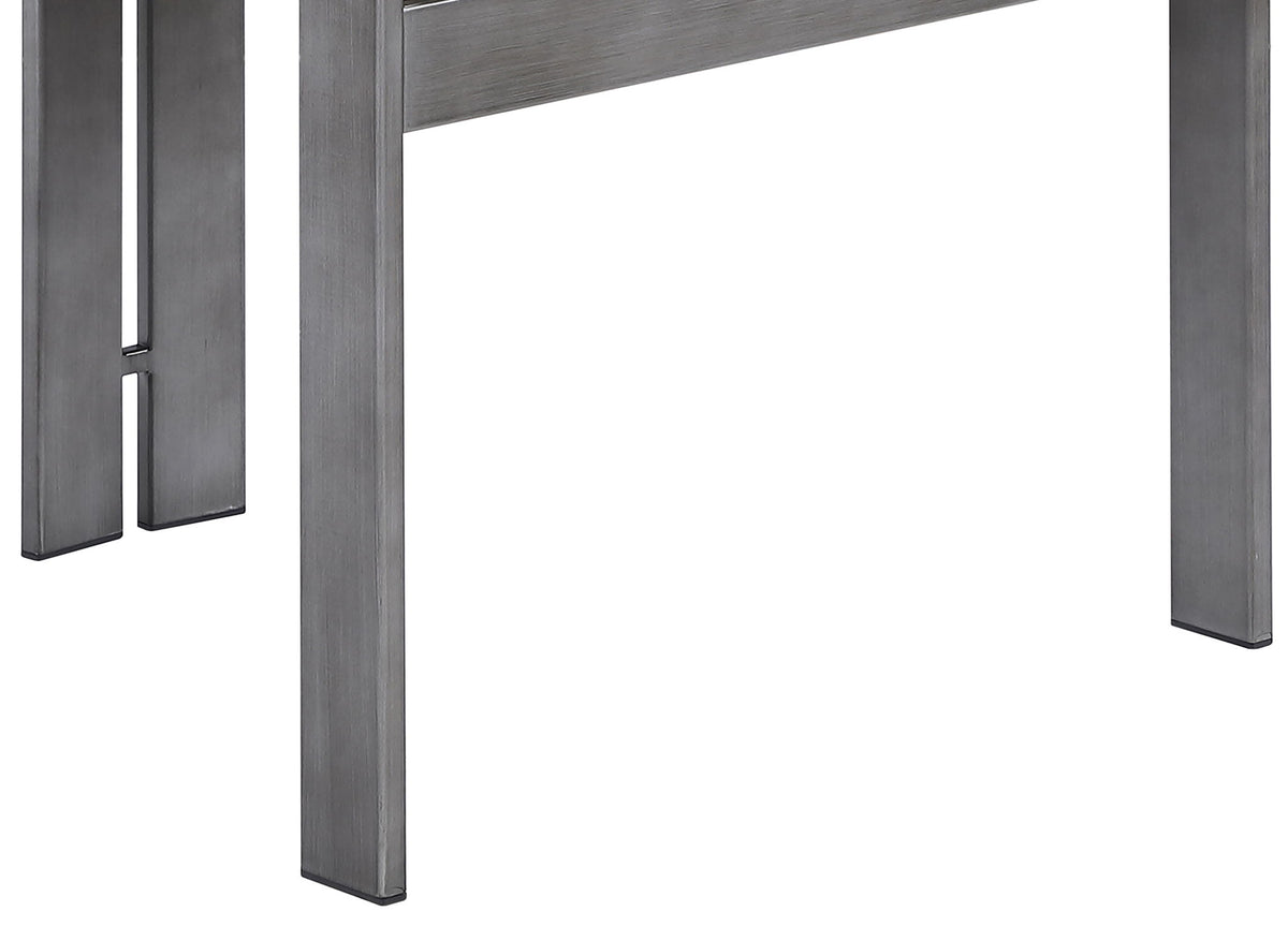 Aurum - Vegan Leather Upholstered Dining Chair With Gray Base (Set of 2)
