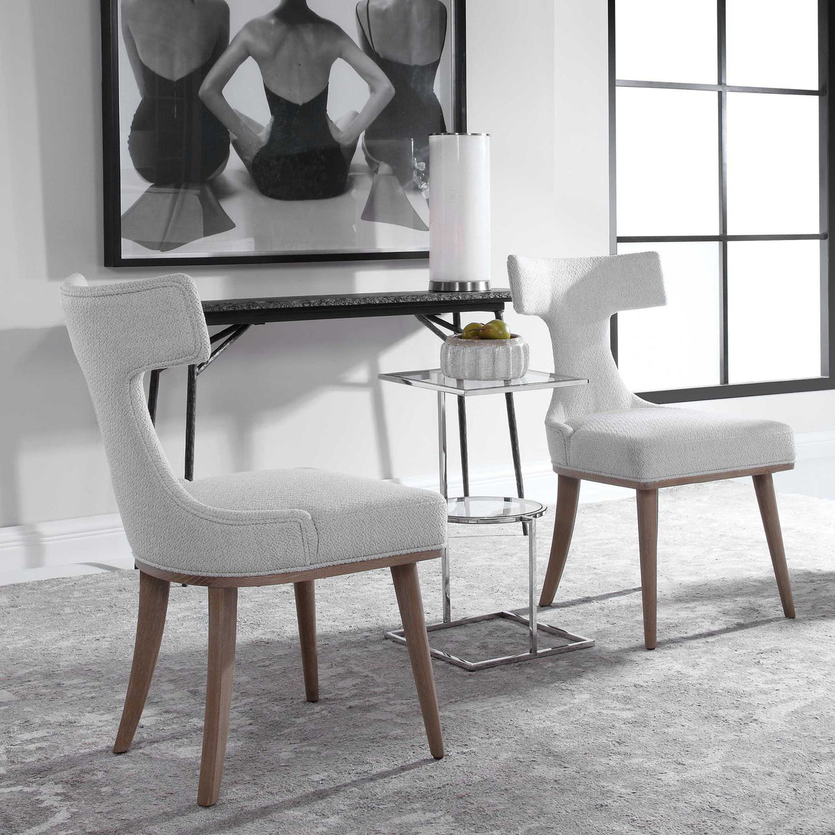 Klismos - Accent Chair (Set of 2) - White