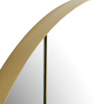 Amram - Round Mirror - Antique Brass / Gold