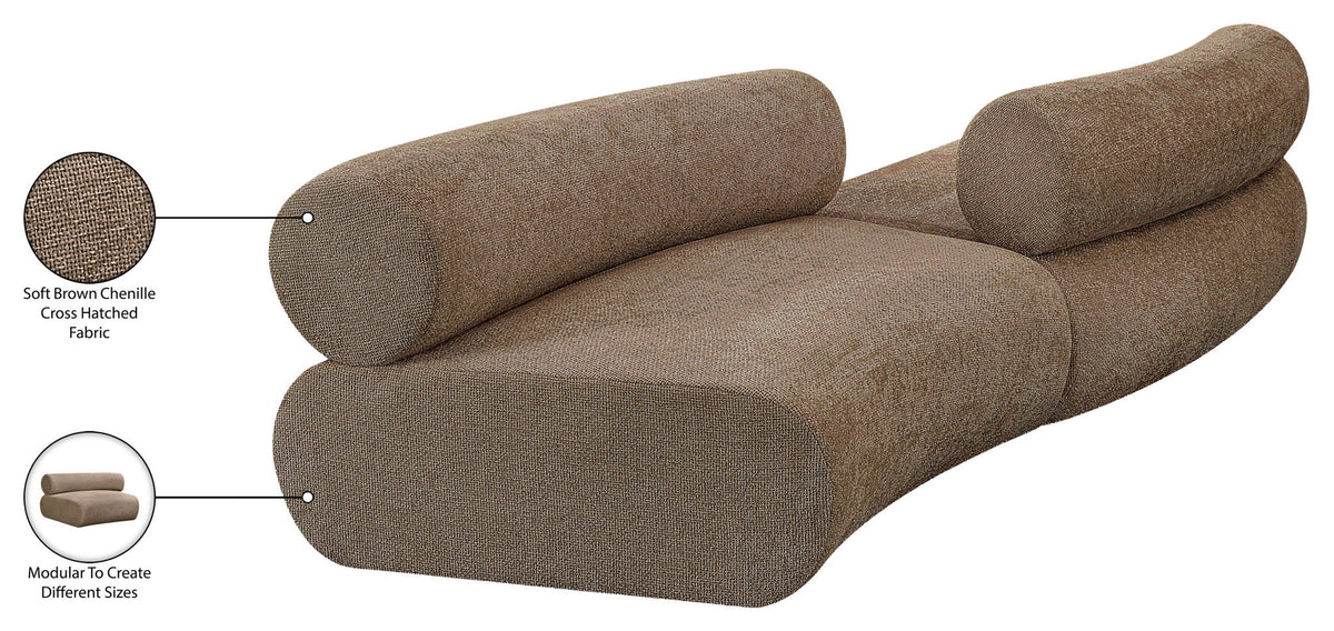 Bale - 2 Piece Curved Modular Sofa