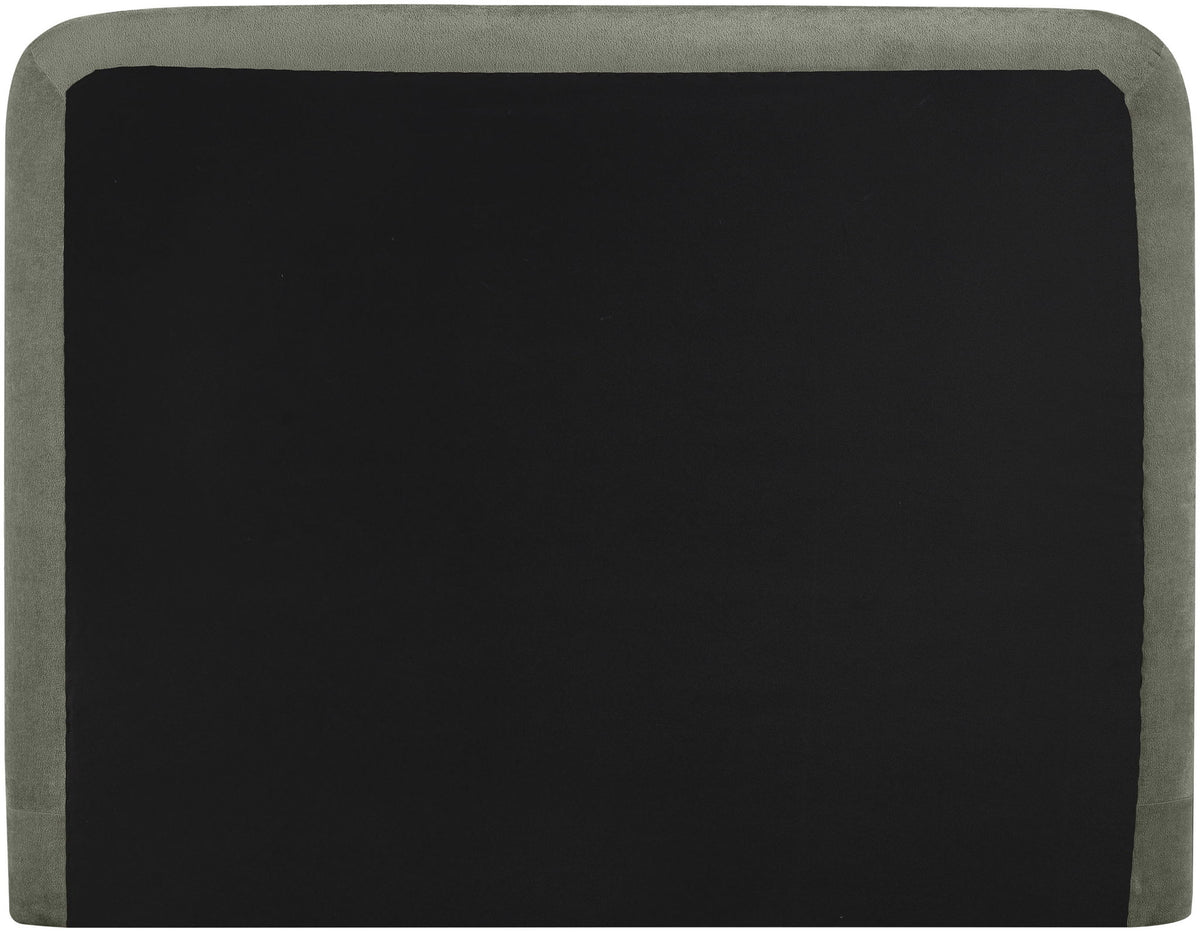 Fira - Chenille Fabric Upholstered Bed