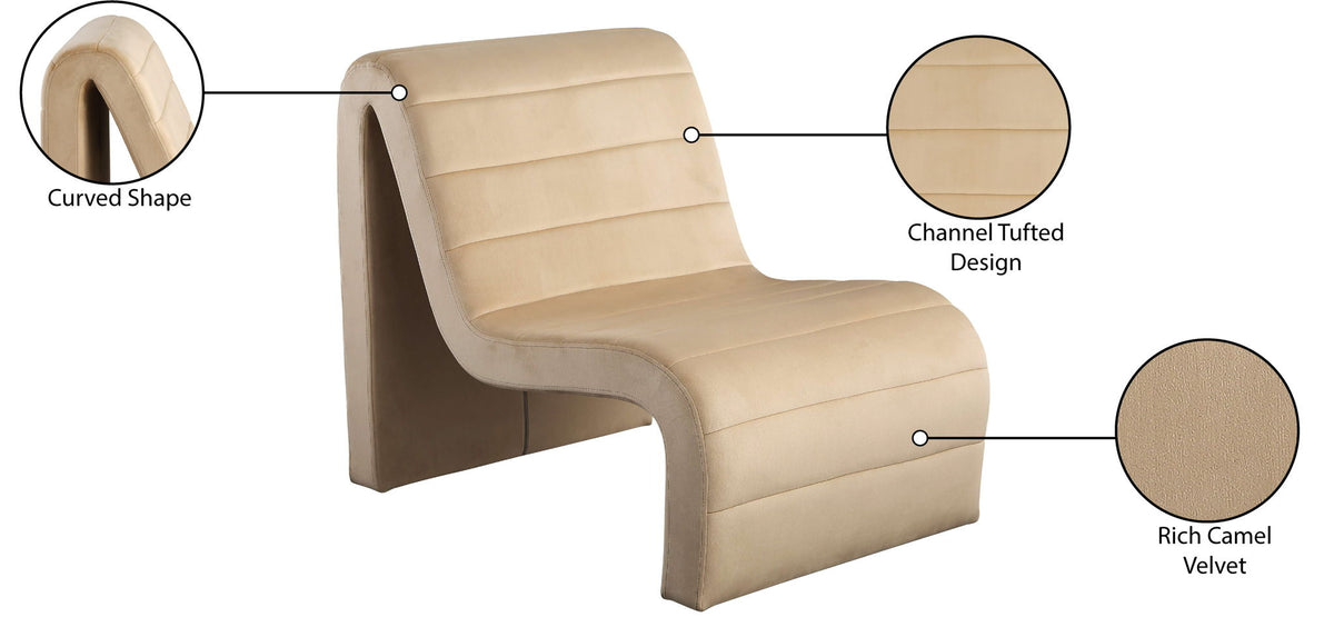 Ivy - Velvet Accent Chair