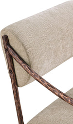 Bastille - Upholstered Dining Arm Chair (Set of 2) - Bronze Frame