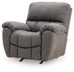 Bakerstein - Power Rocker Recliner With Adjustable Headrest - Galaxy