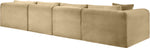 Shaggy - 4 Piece Modular Sectional