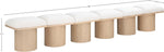 Pavilion - 6 Piece Modular Bench With Natural Base