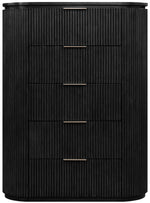 Astrid - Solid Wood And Oak Veneer Chest