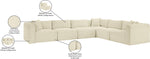 Shaggy - 6 Piece Modular Corner Sectional