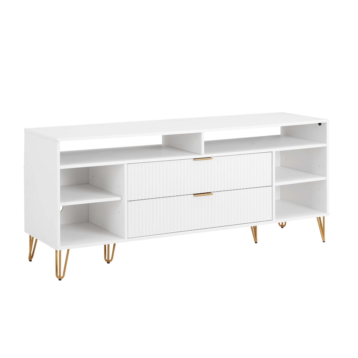 Manhattan Dumbo - Fluted TV Stand