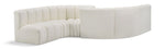 Arc - Faux Leather 6 Piece Modular Sofa