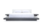 Opal Modern Wenge & White Platform Bed by VIG Furniture - View 1