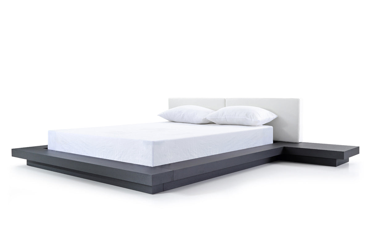 Opal Modern Wenge & White Platform Bed by VIG Furniture - View 7