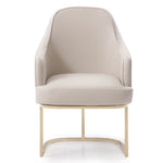 Tyler - Modern Grey + Gold Dining Chair by VIG Furniture - View 8