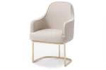 Tyler - Modern Grey + Gold Dining Chair by VIG Furniture - View 6
